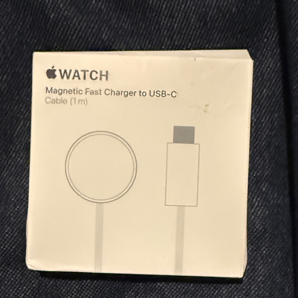 Apple Watch USB-C Magnetic Charger - Silver
